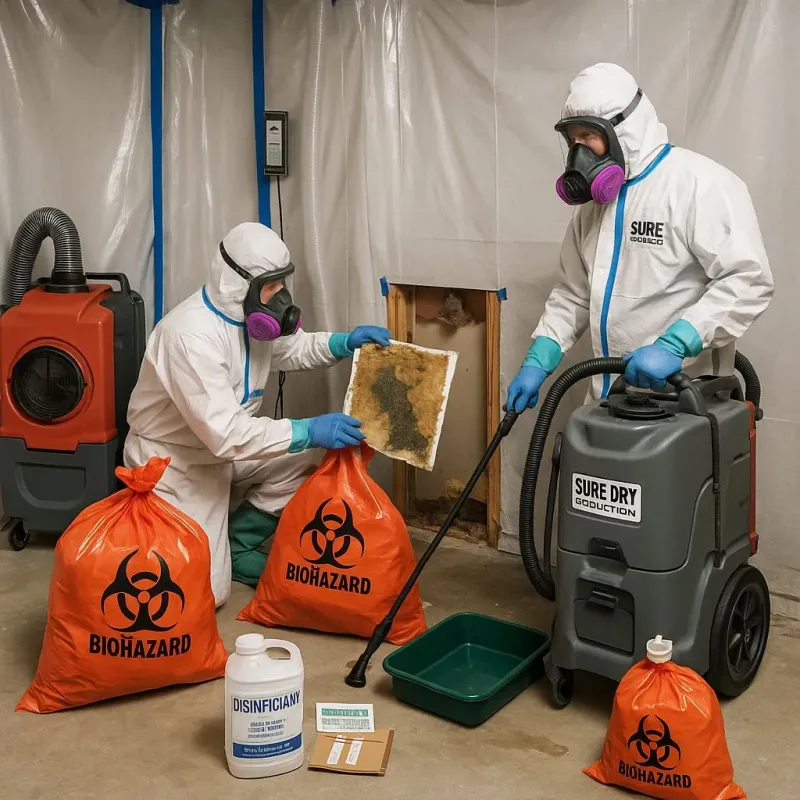 Contaminated Water Handling Protocols process in Williams, CA